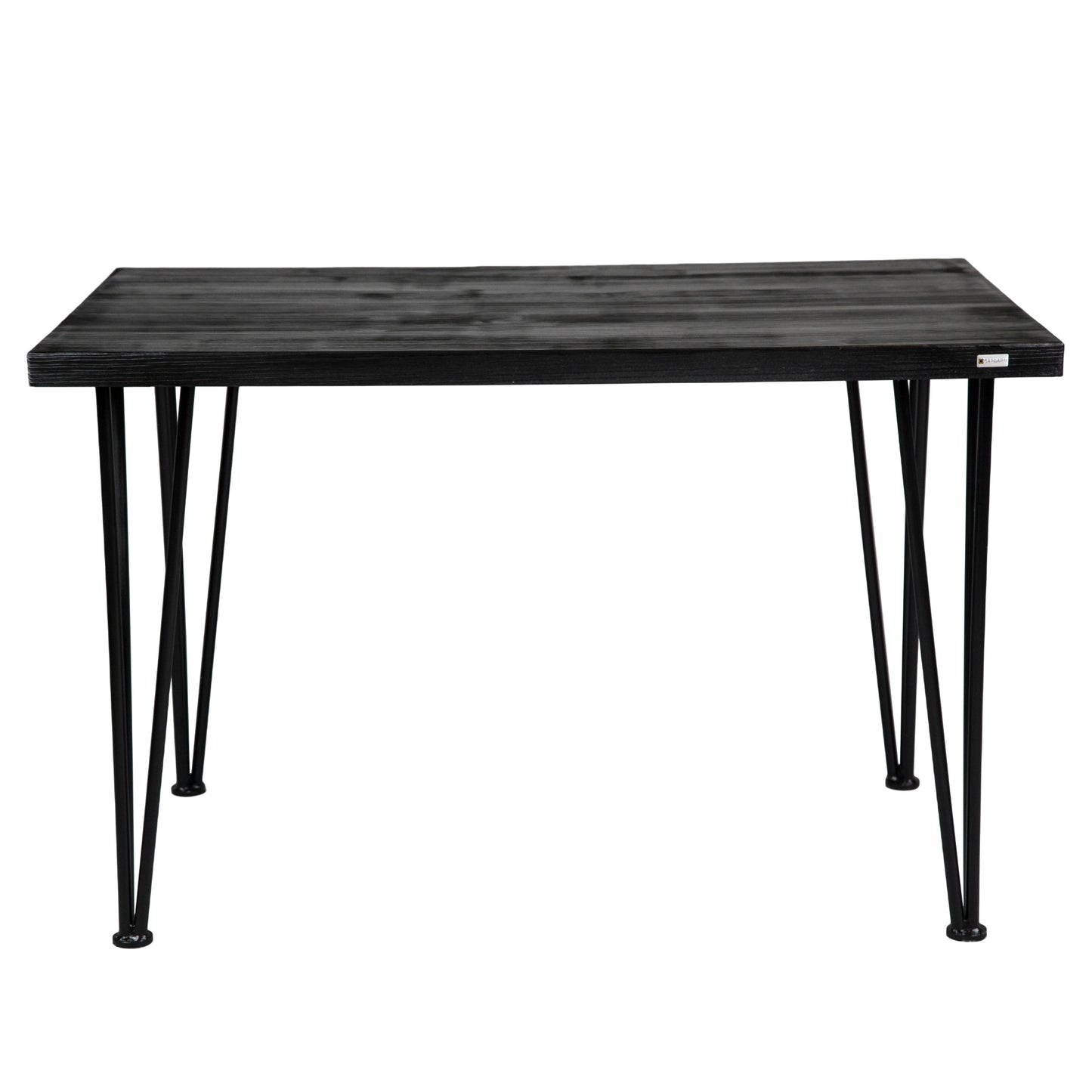 Black Hairpin Dining Table