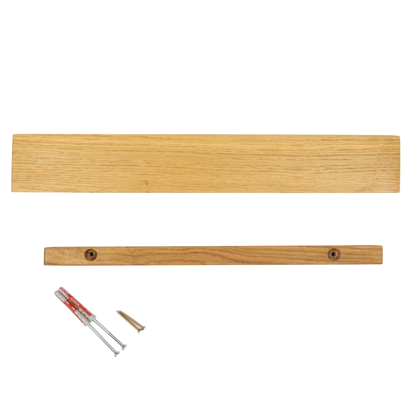 Wall-Mounted Magnetic Knife Holder in Solid Oak