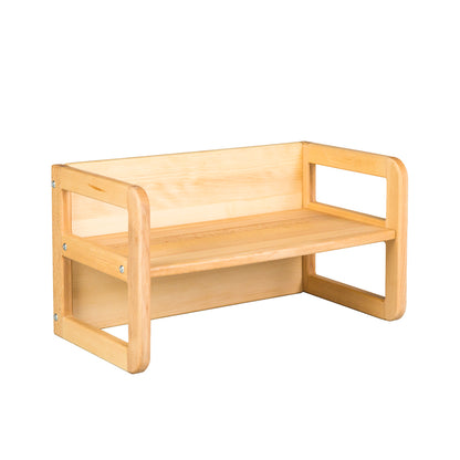 CUBE Wooden Kids Bench & Table