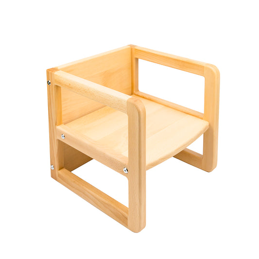 CUBE Wooden Kids Stool & Table