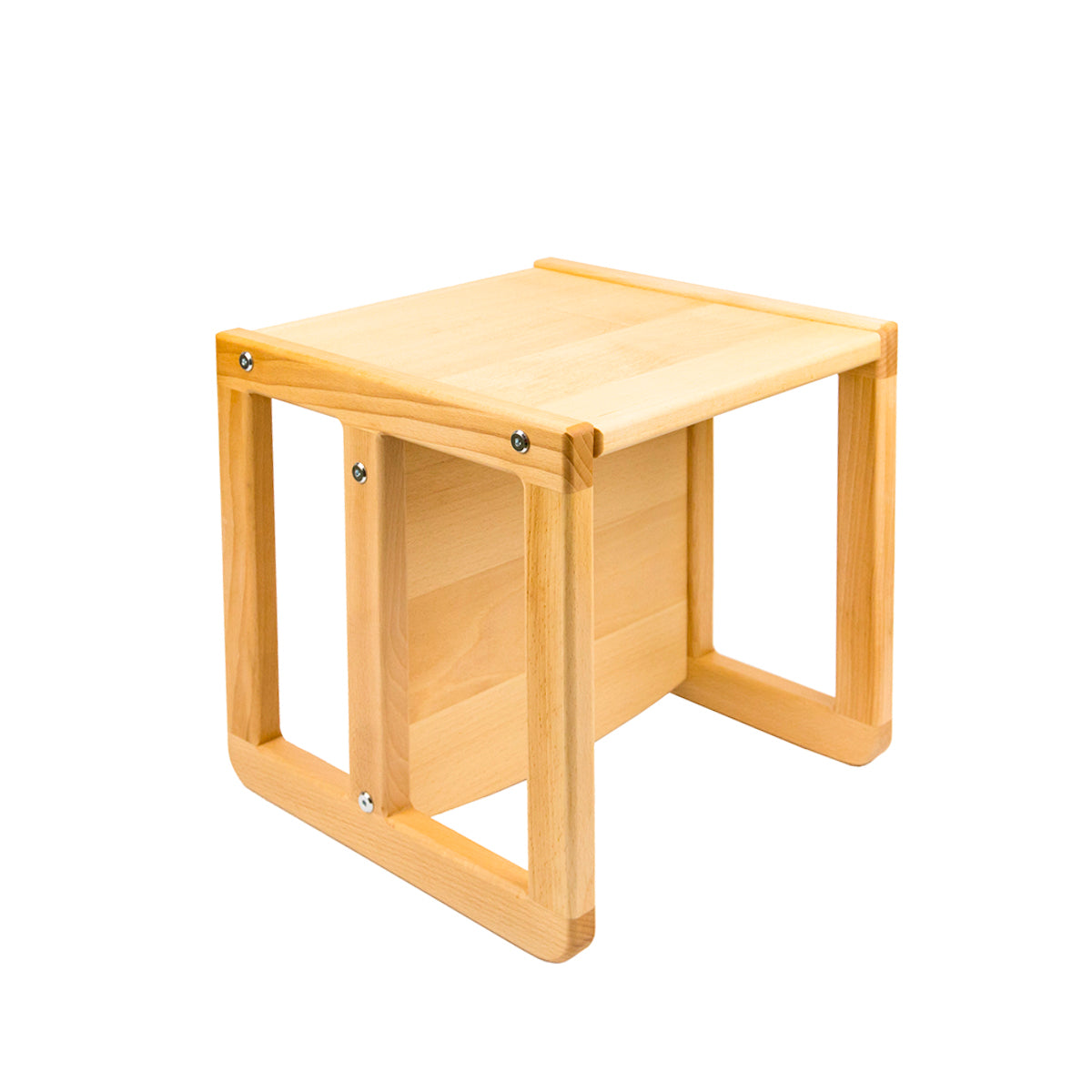 CUBE Wooden Kids Stool & Table