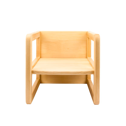 CUBE Wooden Kids Stool & Table
