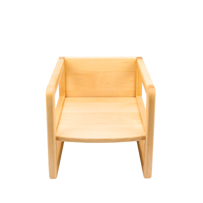 CUBE Wooden Kids Stool & Table