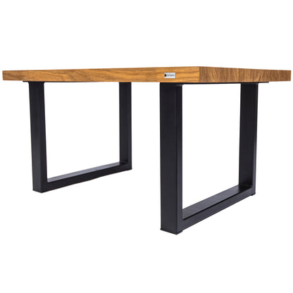 Klubska mizica iz industrijskega hrasta