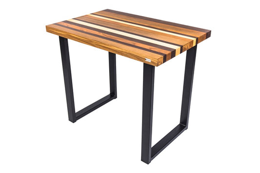 Multi-color desk with a vibrant design, combining various hues for a fun and modern workspace.