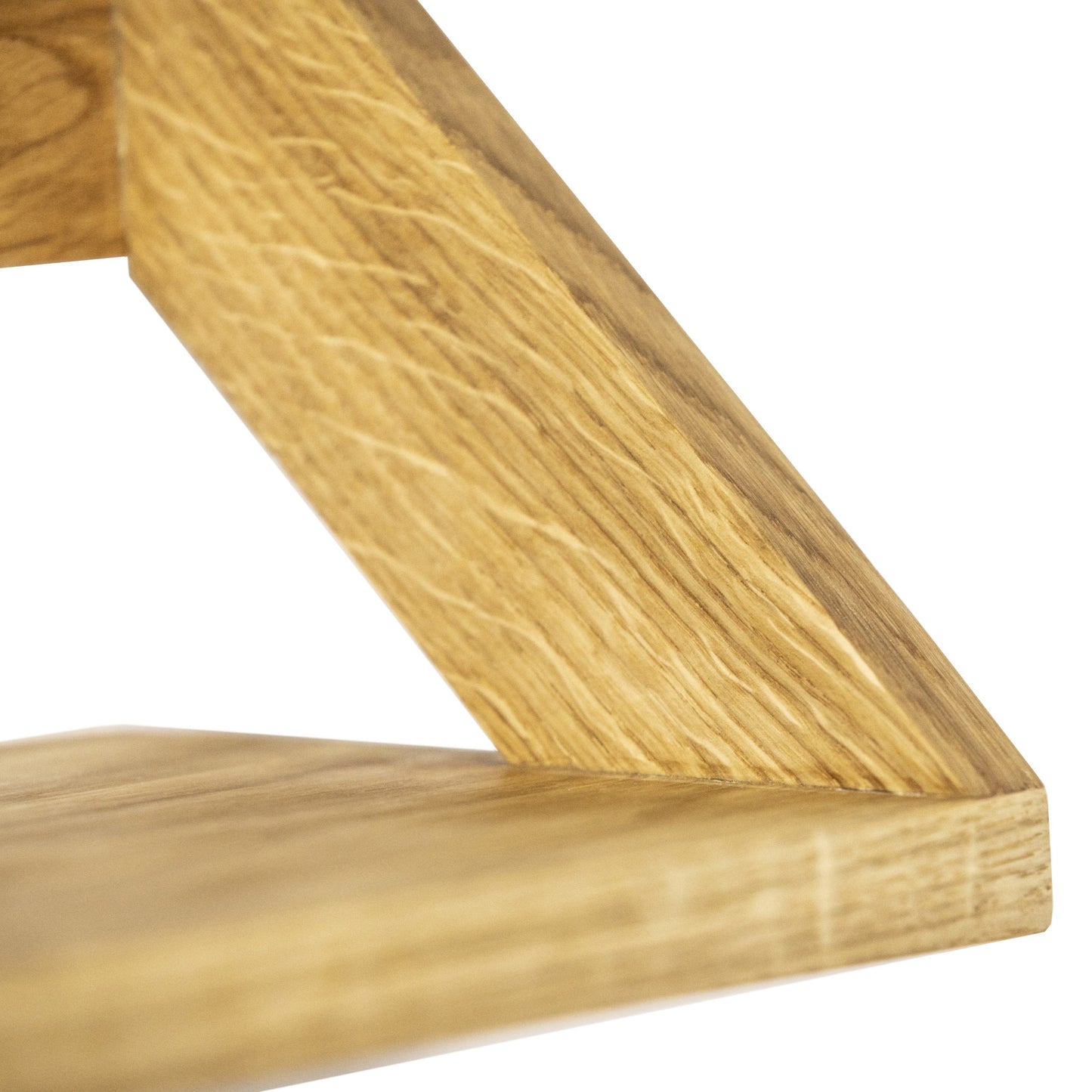 Floating Oak Wall Shelf