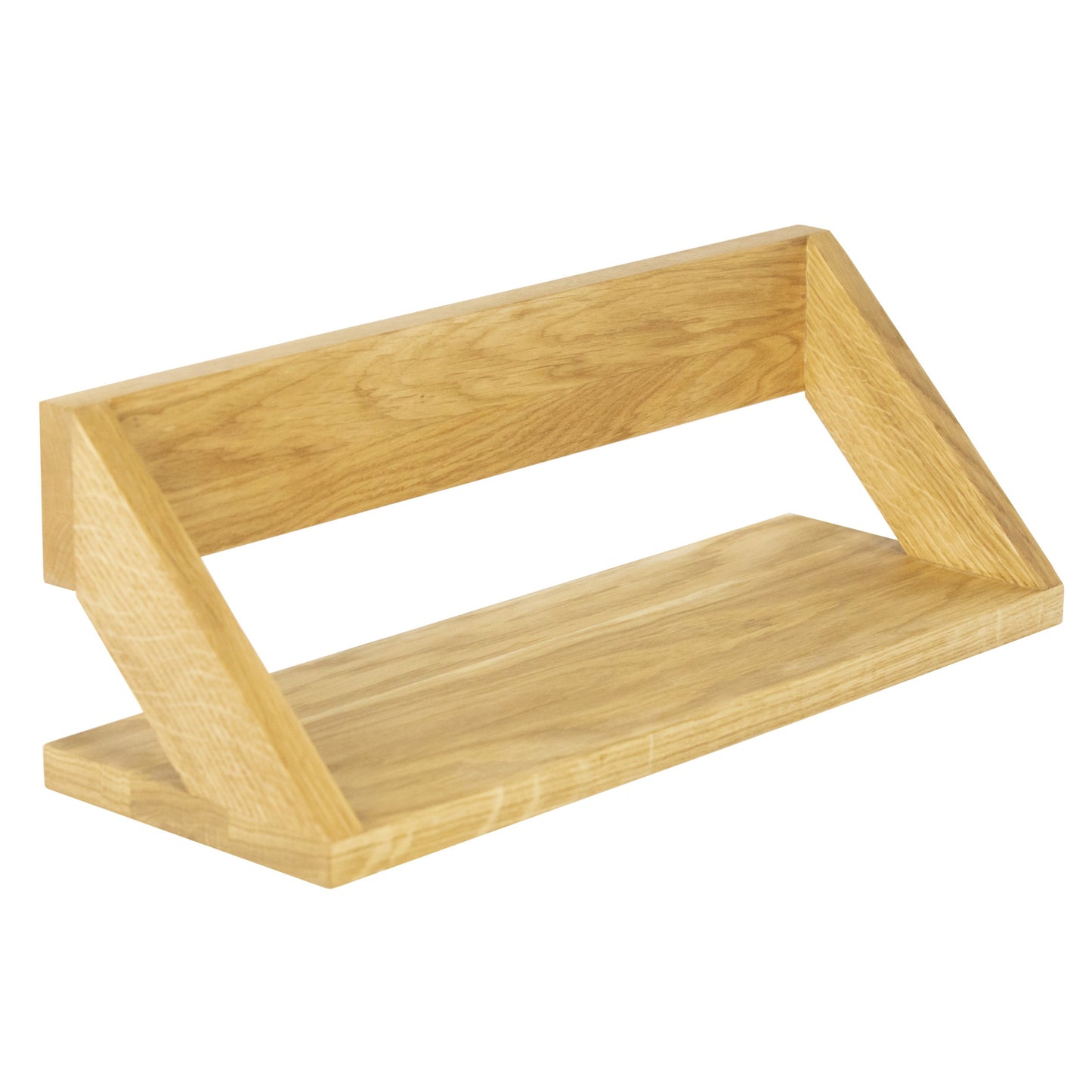 Floating Oak Wall Shelf