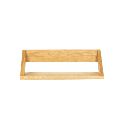Floating Oak Wall Shelf