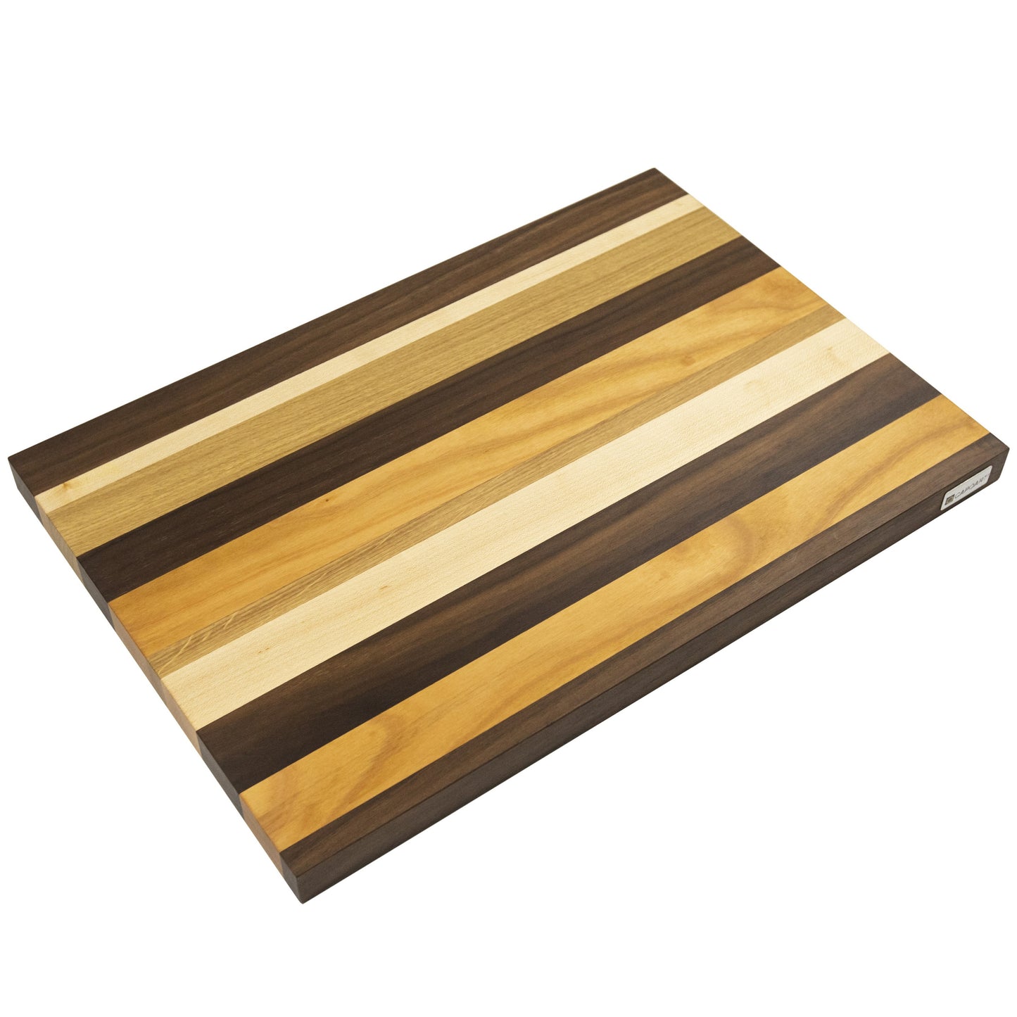 Multicolour Cutting Board in Walnut, Oak, Ash & Cherry