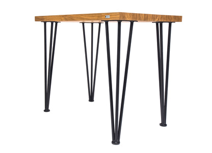 Scandinavian Style Hairpin Oak Desk