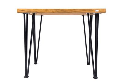Scandinavian Style Hairpin Oak Desk