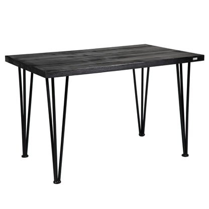Black Hairpin Dining Table