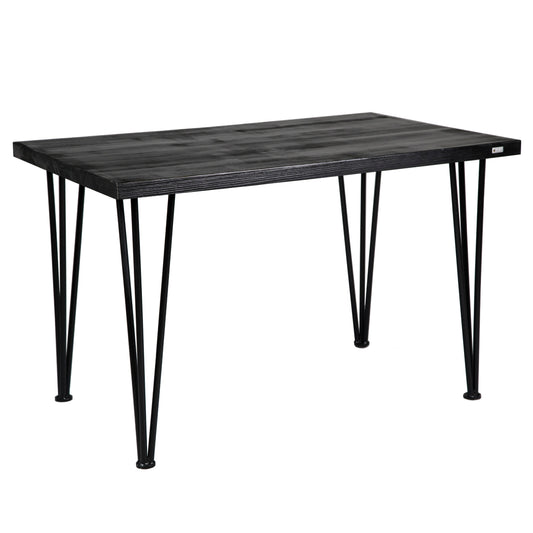 Black Hairpin Dining Table