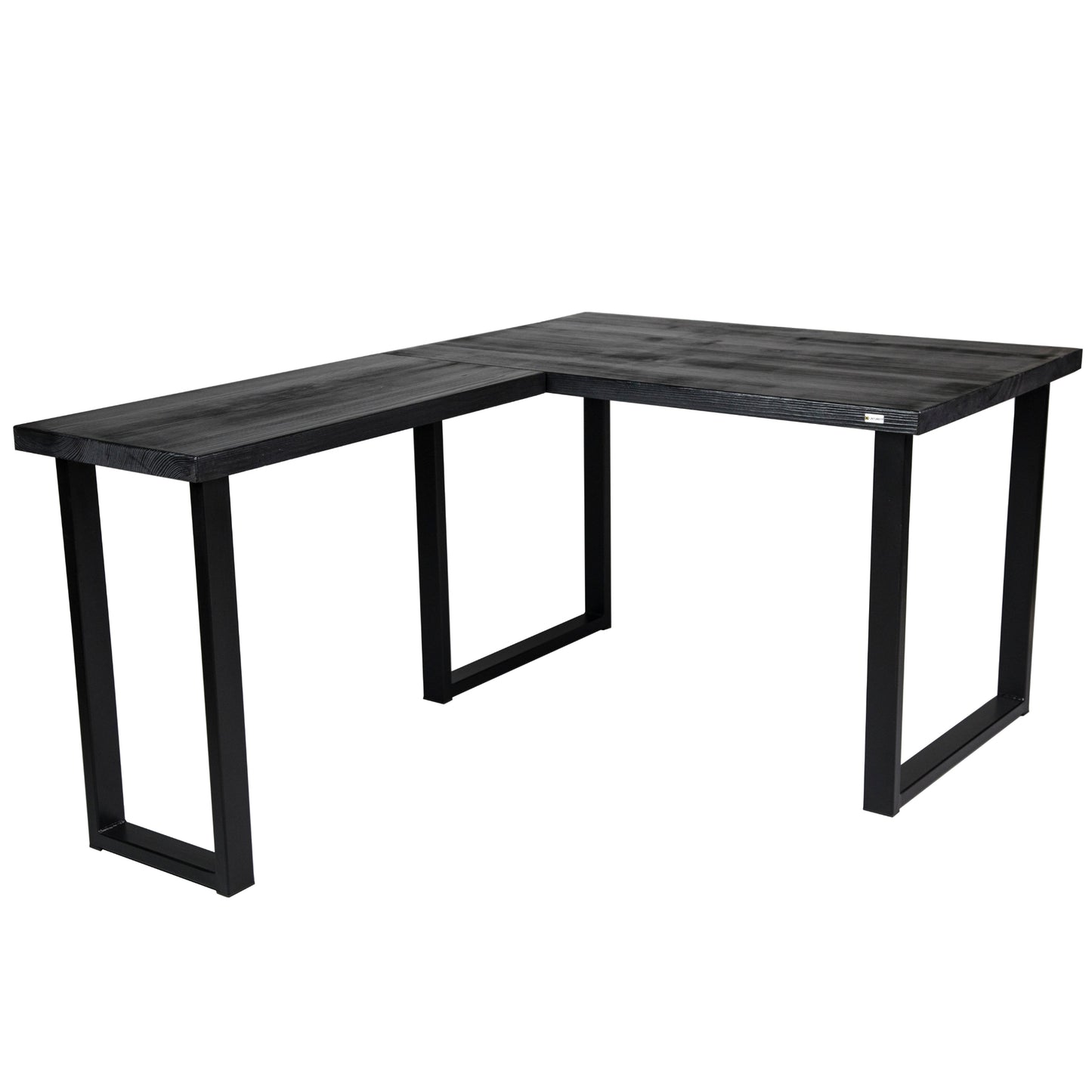 Black Spruce Corner Office Desk