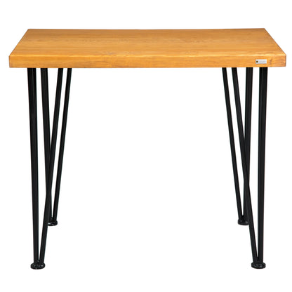 Haarnadel-Schreibtisch aus Holz