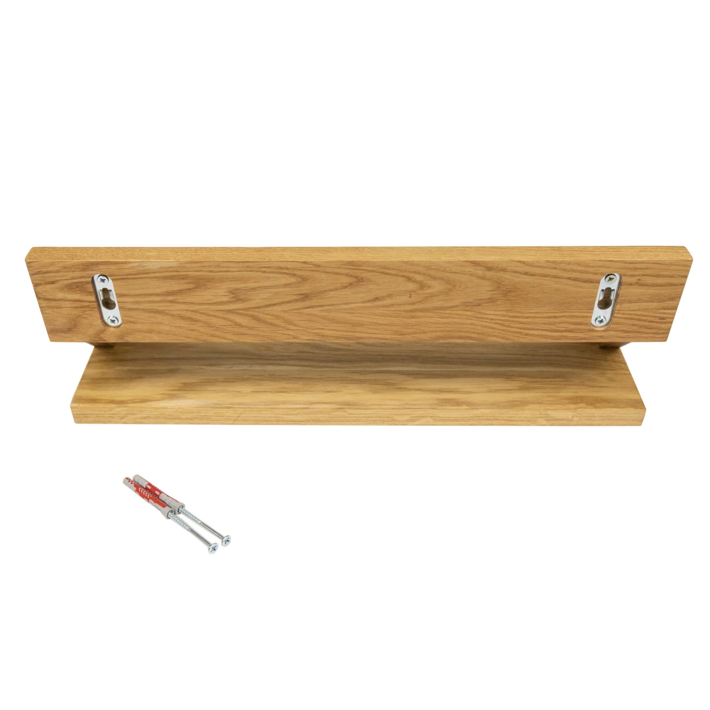 Floating Oak Wall Shelf